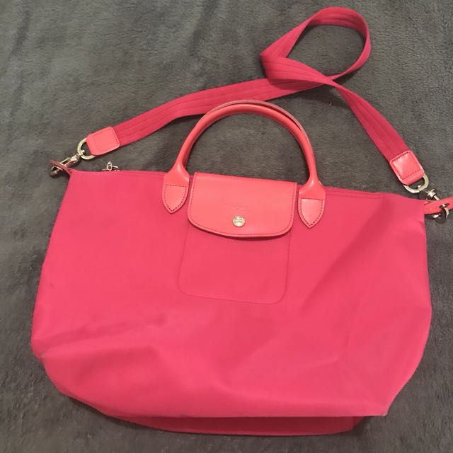 longchamp hot pink