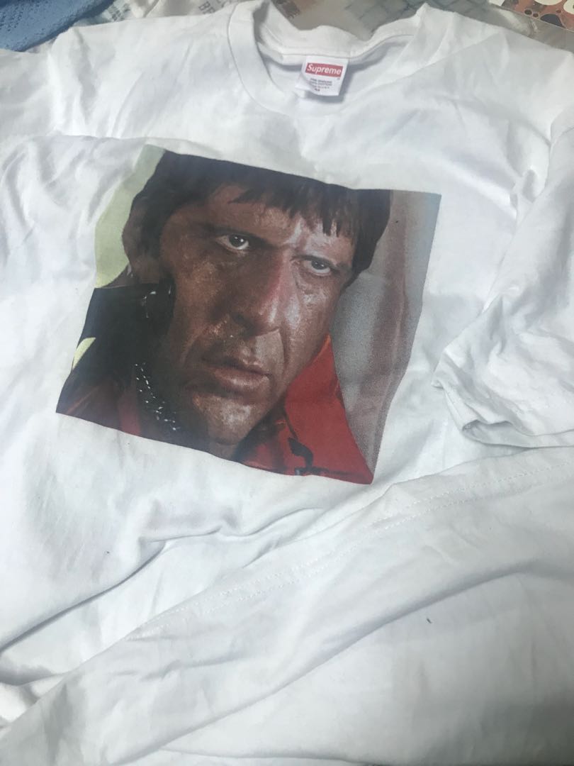 M Supreme Scarface Shower Tee White