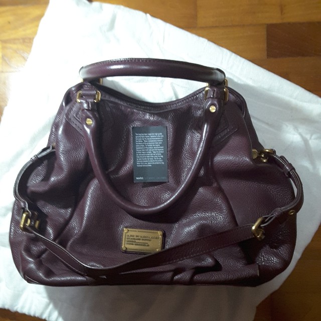Marc Jacobs Slouchy Hobo Bag in Eggplant