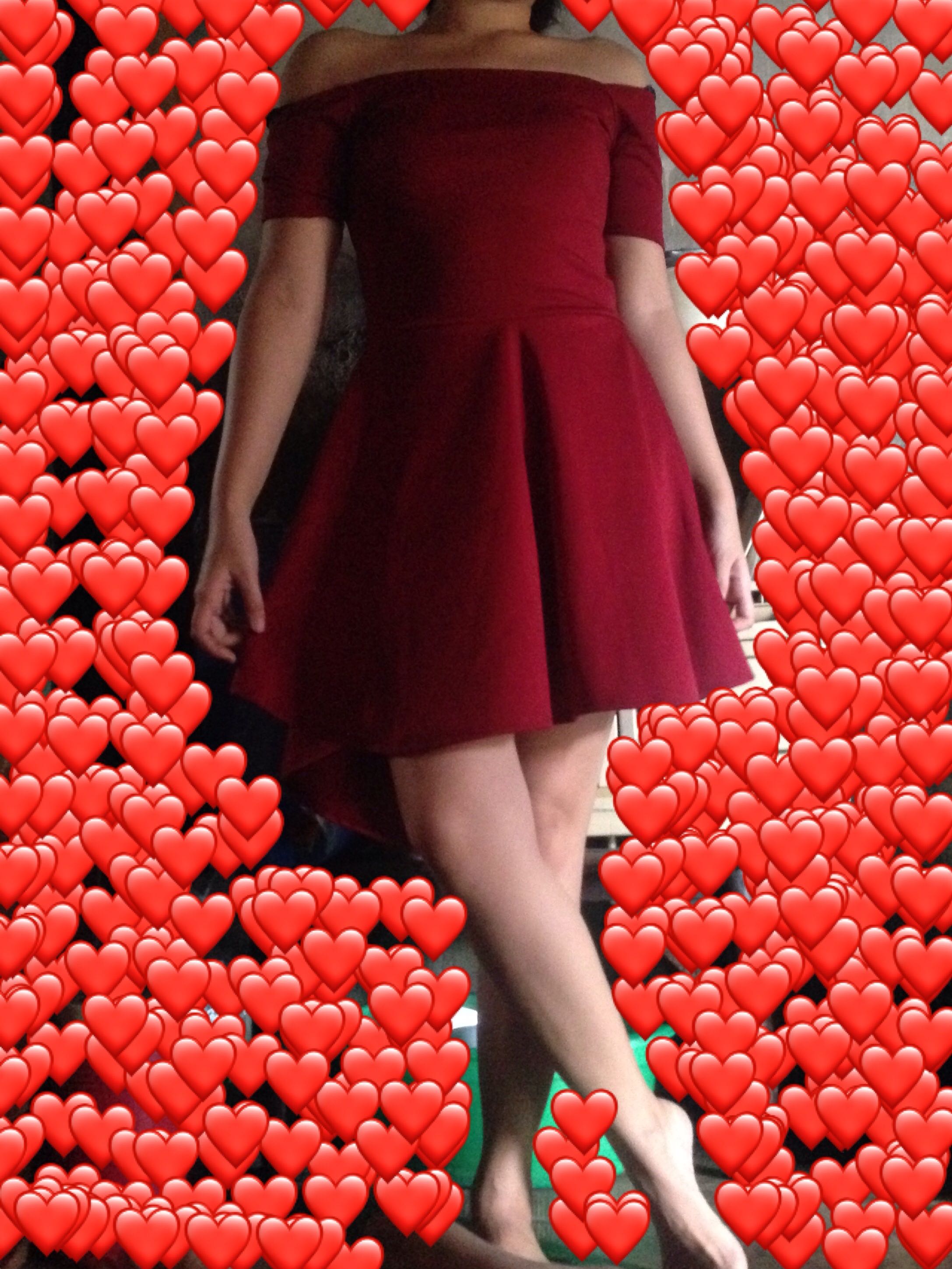Off shoulder discount balloon dress