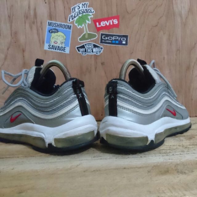 Nike Air Max 97 Silver Bullet Original ( Uniqlo, stussy, supreme ... Nike Air Max 97 Silver Bullet Original ( Uniqlo, stussy, supreme, dickies ), Preloved Fesyen Pria, Sepatu di Carousell