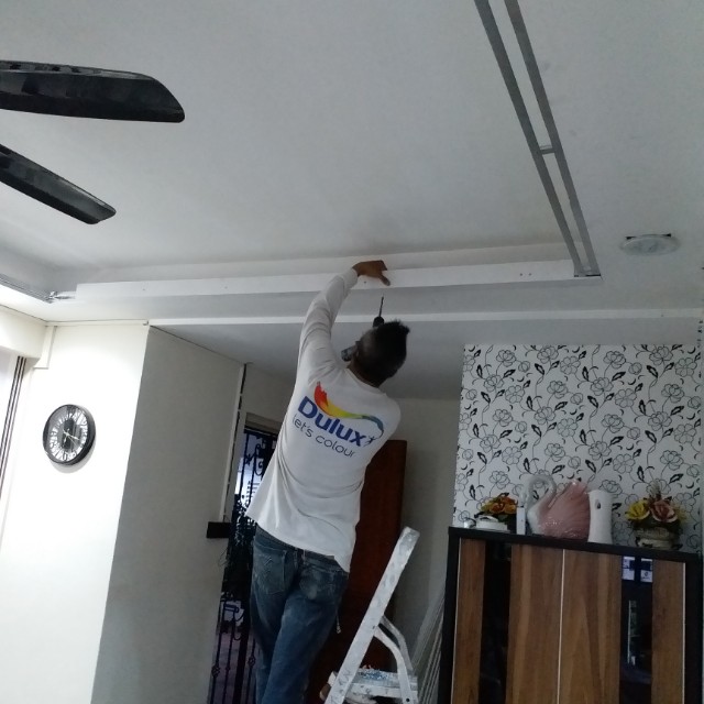 Ongoing cornice project (Category: Other Home Decor) located in Singapore. Submitted by zaiaries07 (Listing ID 154991968, Image 3). Description: Pm for any enquiry.