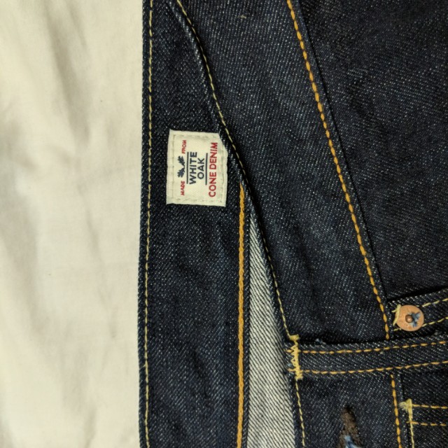 Levis white oak hotsell cone denim jacket
