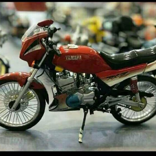 Yamaha youserious rxz diecast