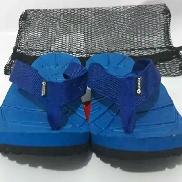 Sendal Eiger Warna Biru Full Fesyen Pria Sepatu Sandal Di Carousell