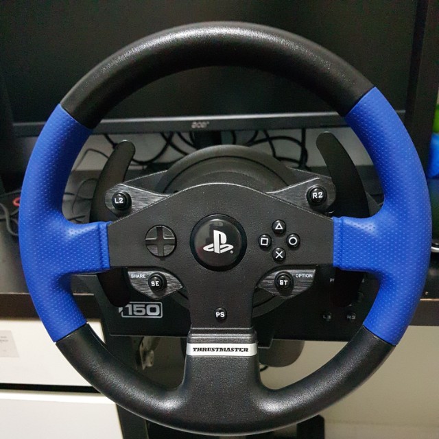 Thrustmaster T150 Force Feedback, Video Gaming, Gaming Accessories,  Controllers on Carousell