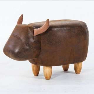 Cow ottomans