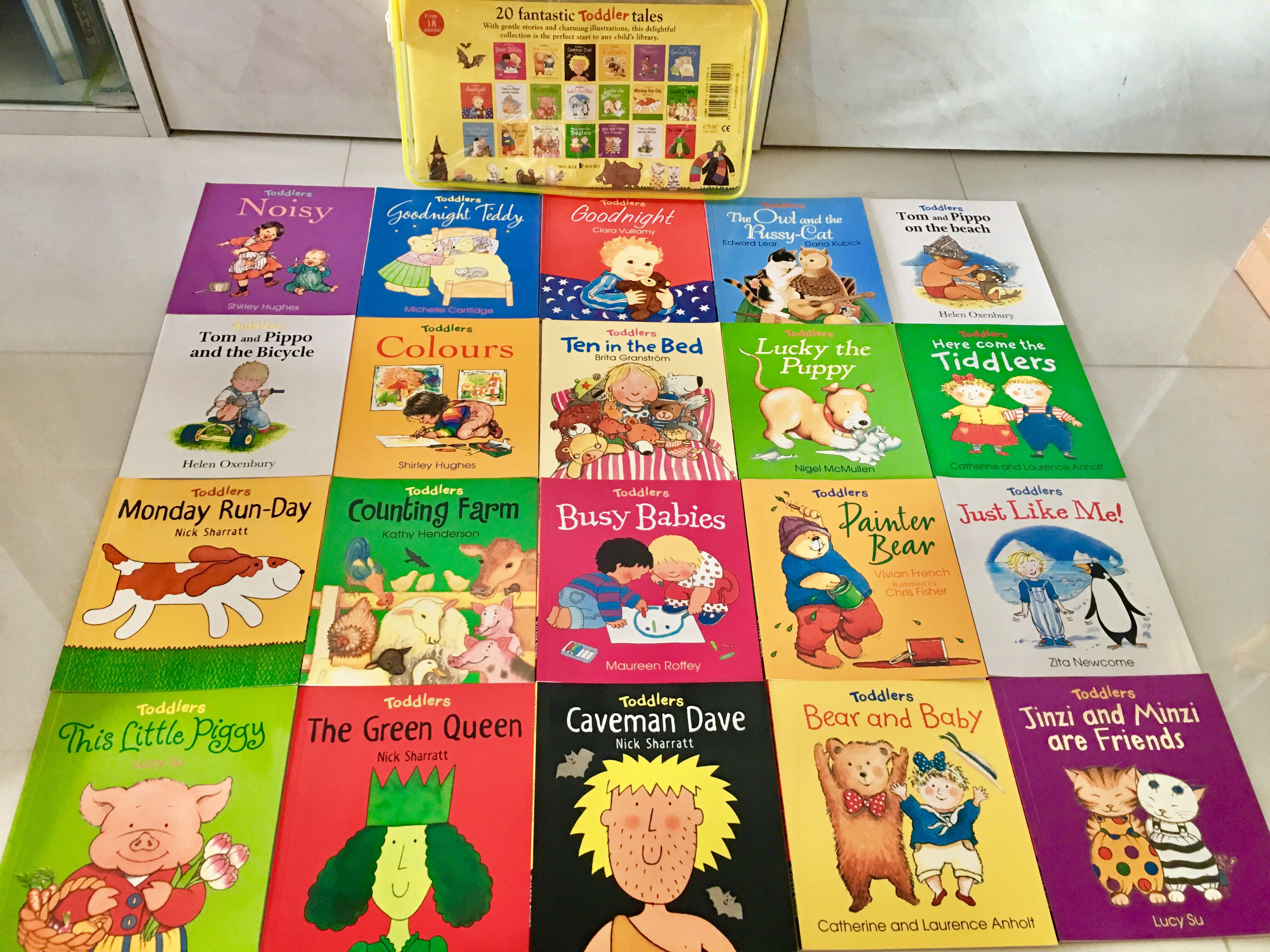 20 Fantastic Toddler Tales collection by Nick Sharratt, Lucy Su