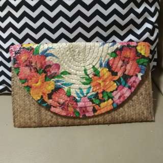 Clucth Decoupage Bunga