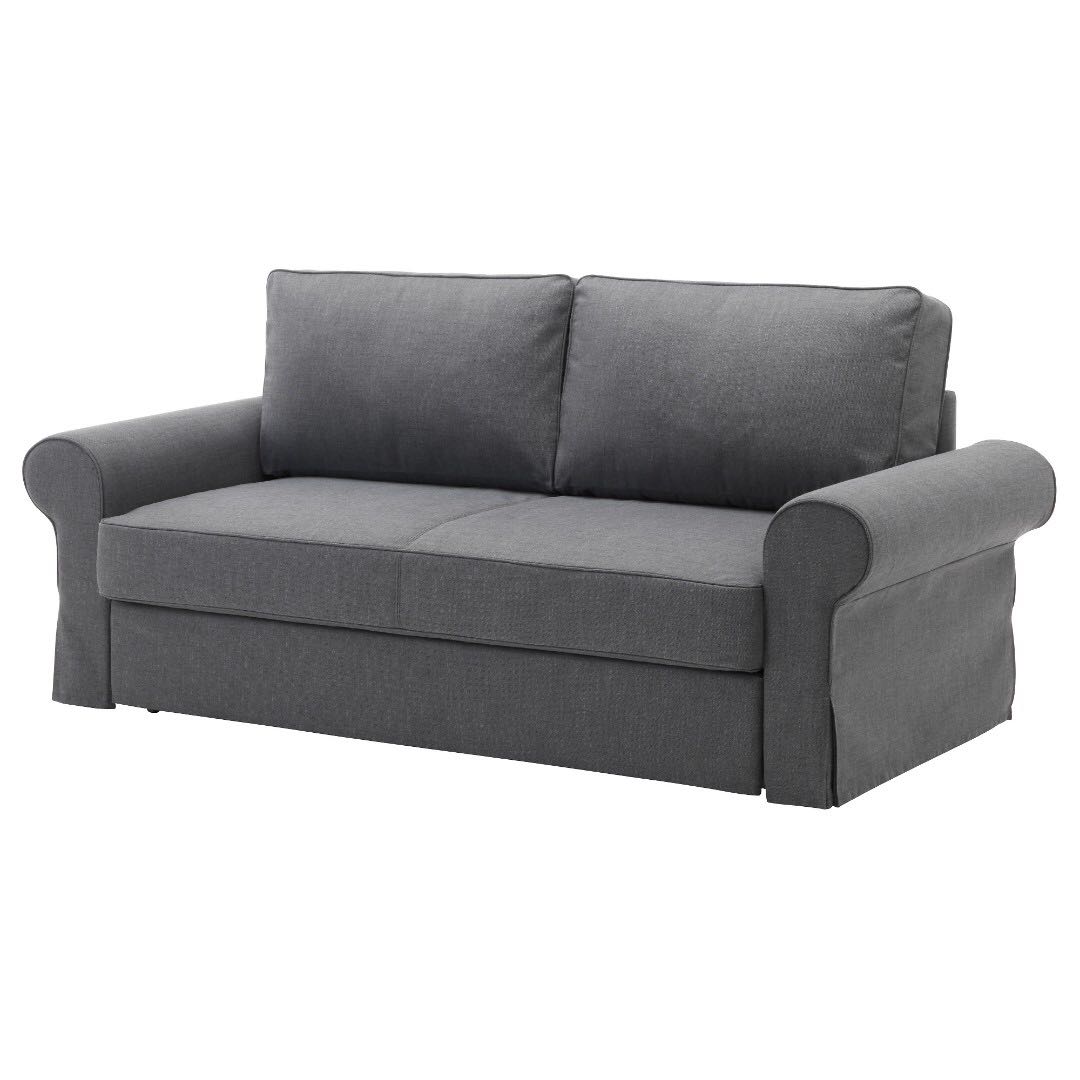 3 seater Sofa Bed BACKABRO (Ikea), Furniture & Home Living, Furniture