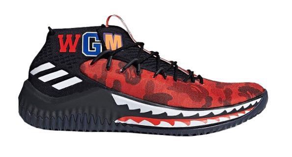 Adidas x bape dame 4 hotsell