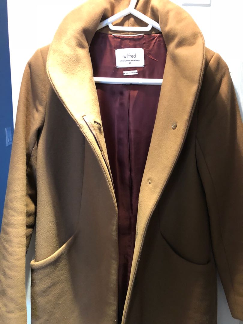 Wilfred cocoon alpaca coat on sale
