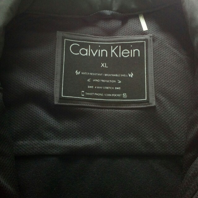 calvin klein water resistant breathable shell wind protection 4 way stretch