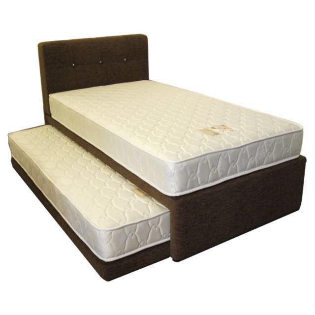 Dunlopillo Crystal 3IN1 Divan Set with Harmony Mattresses, Furniture & Home Living, Furniture