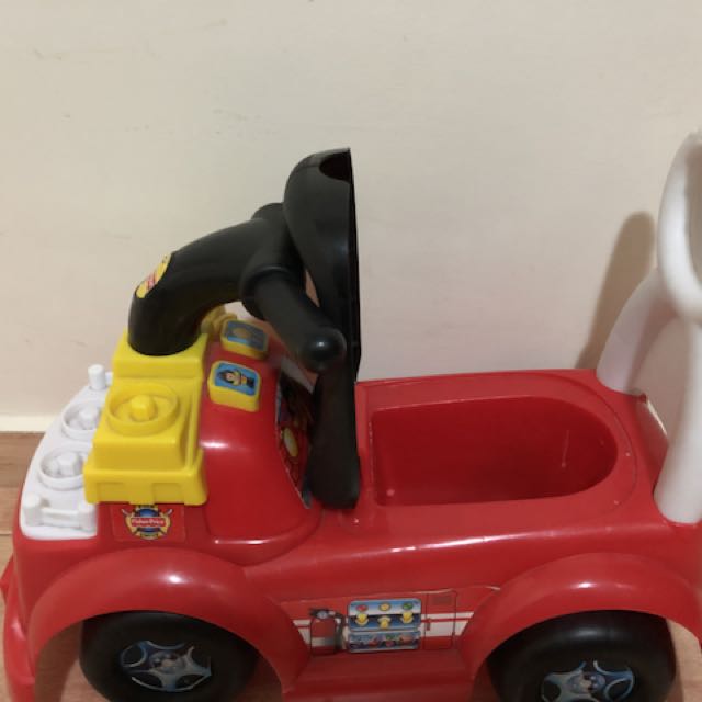 Little people fire truck ride on sales