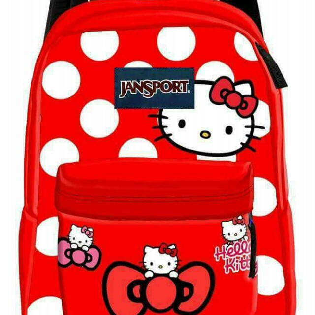 Hello kitty store jansport bag