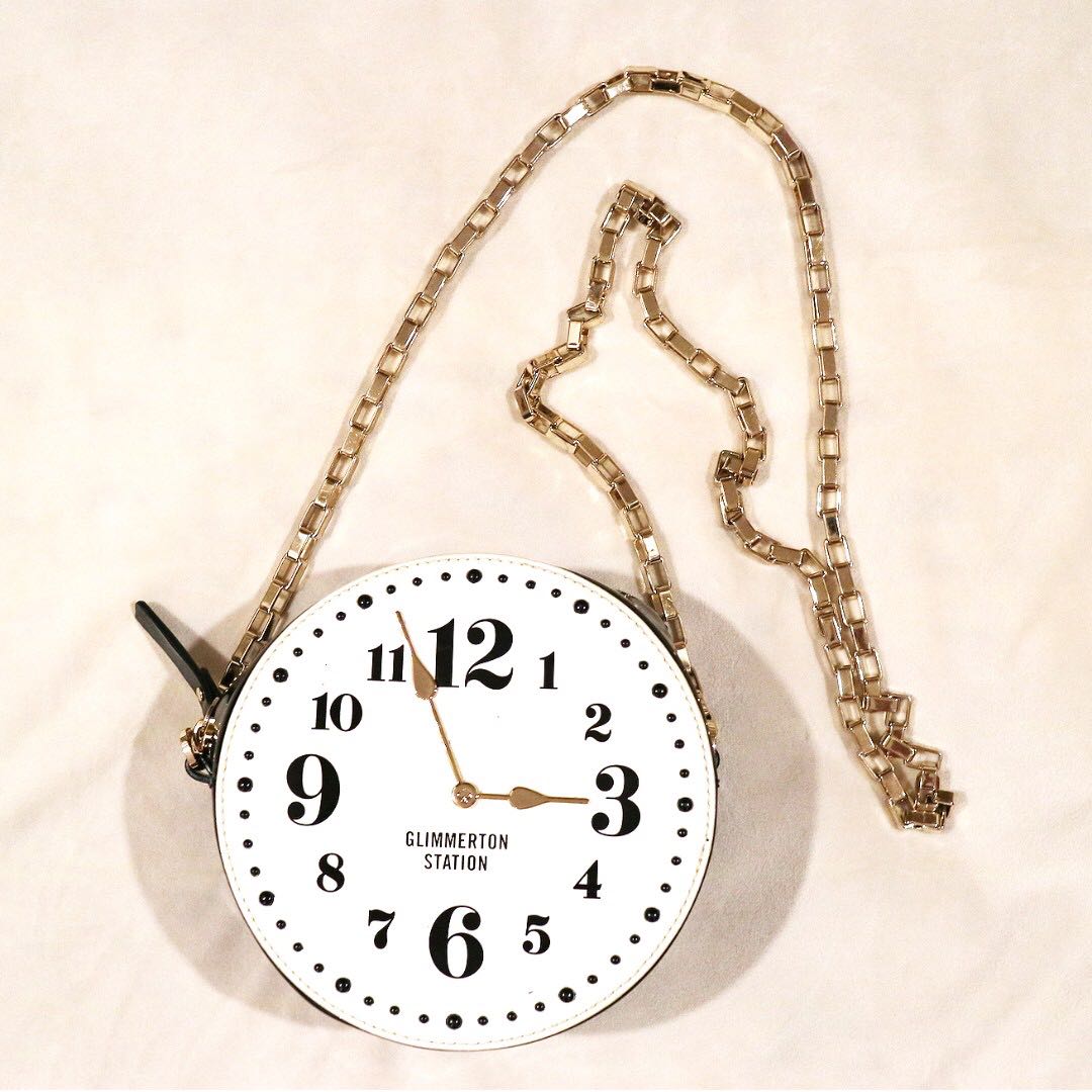 Kate spade clock purse hot sale