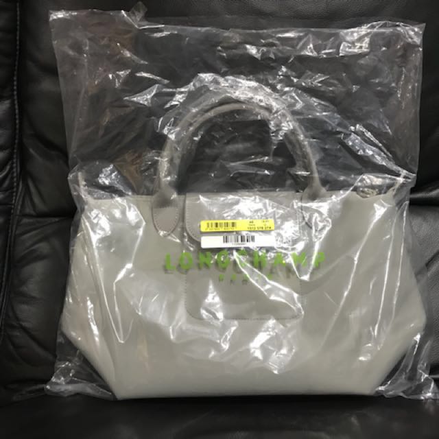 longchamp plastic bag