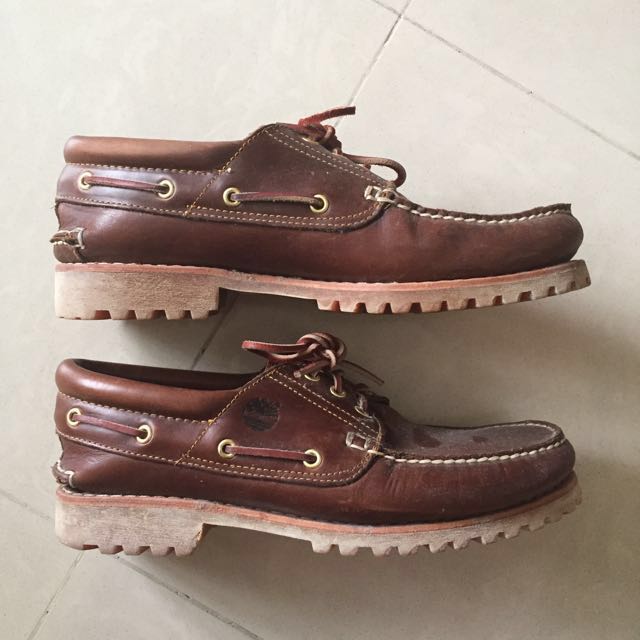 timberland classic boat wide