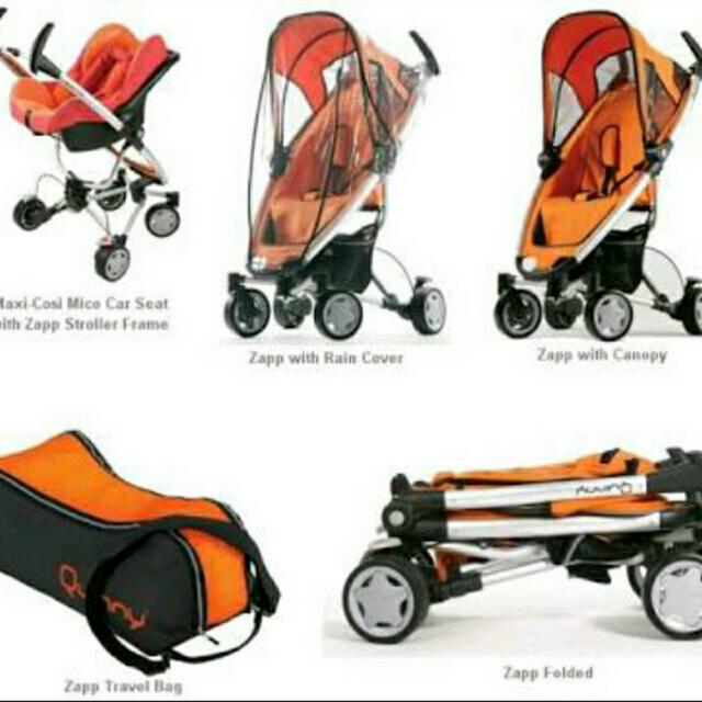 Quinny stroller sale orange