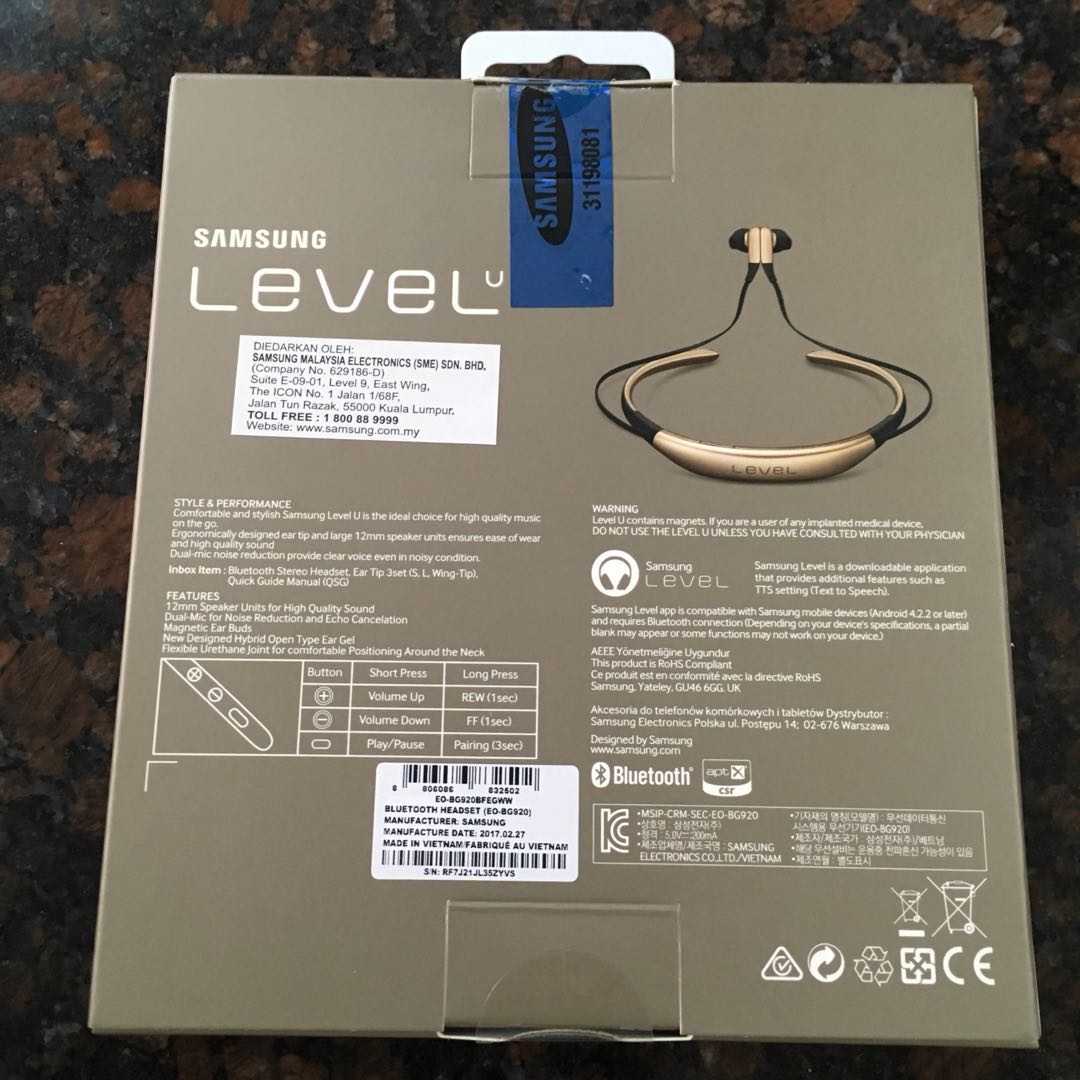 Samsung level u buttons on sale