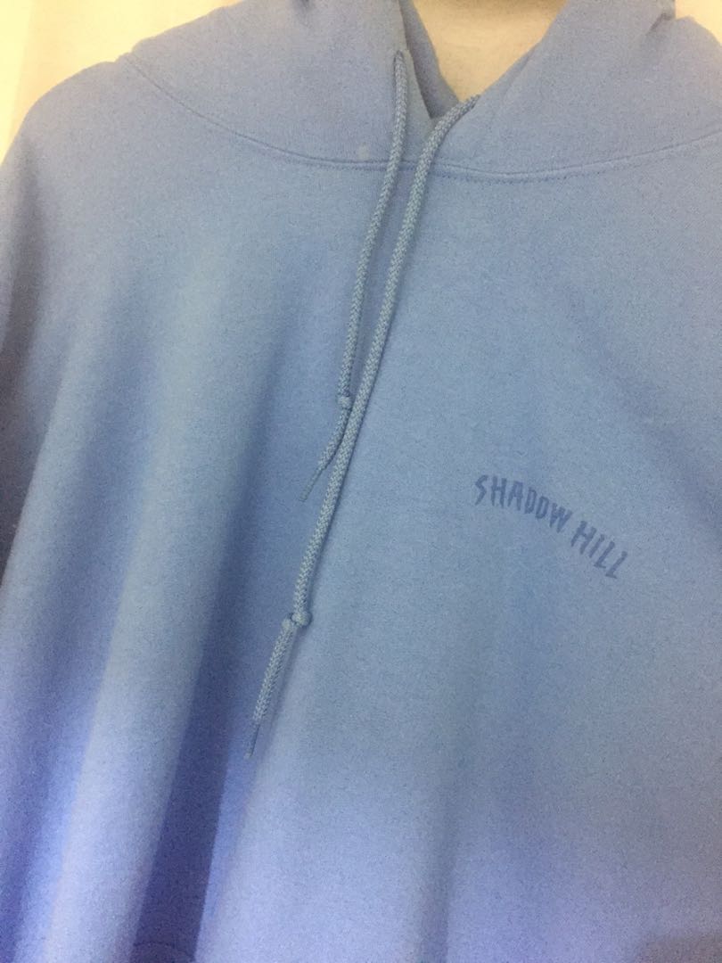 light blue shadow hill hoodie