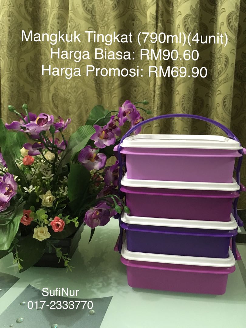 Tupperware Mangkuk Tingkat Kitchen Appliances On Carousell