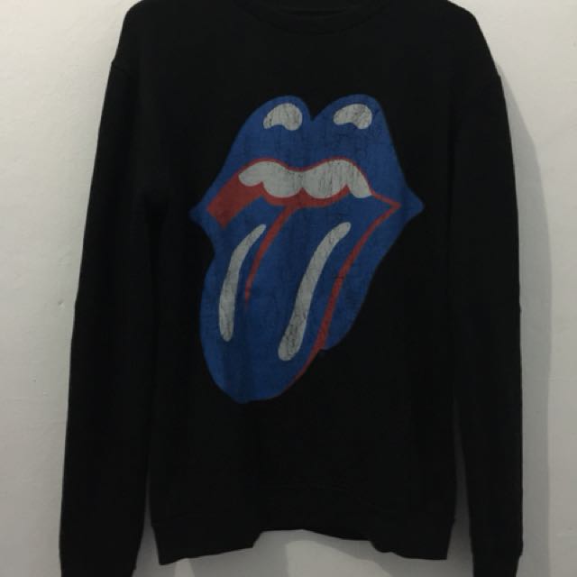 Zara rolling stones sweatshirt discount