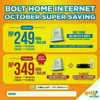 Bolt home router wifi unlimited kouta