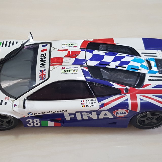 1 18 Mclaren F1 Gtr Fina 38 Toys Games Bricks Figurines On