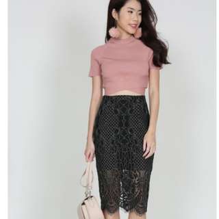 MDS Midnight Lace Skirt