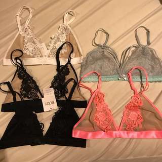 cotton on body bralettes