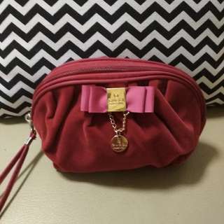 Beauty Case Marroon