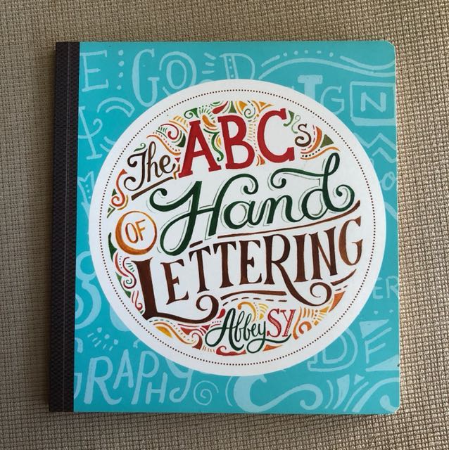 Hand Lettering Examples Children Book ABCs of Hand Lettering by Abbey Sy, Hobbies & Toys, Books & Magazines ...