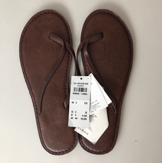 Abercrombie \u0026 Fitch Leather Slippers 