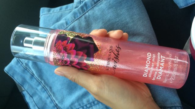 a thousand wishes glitter spray