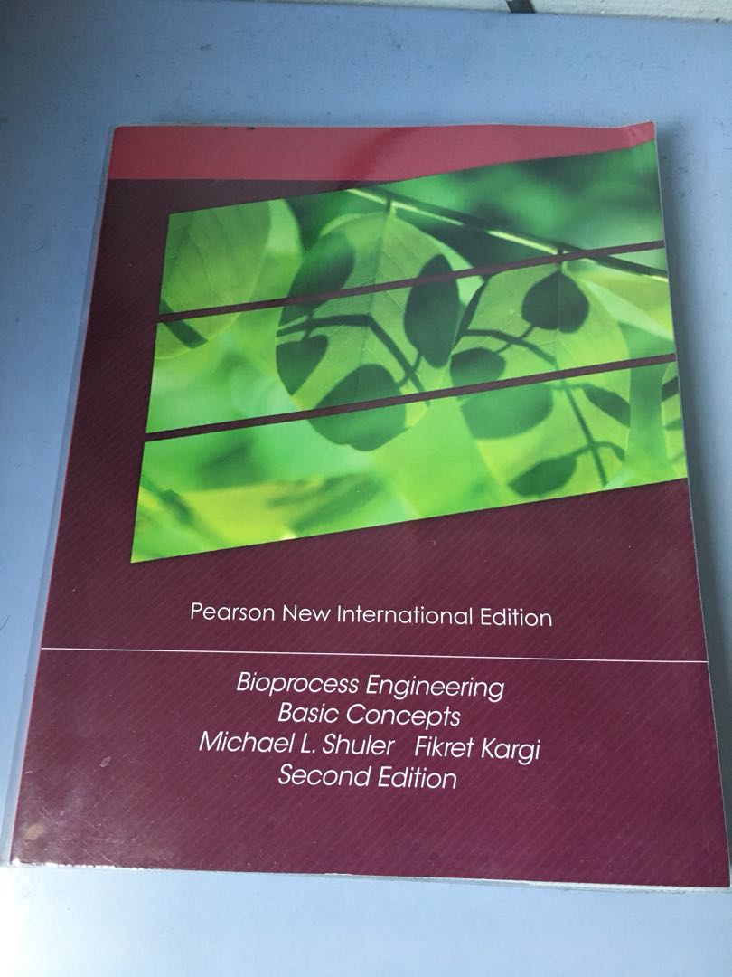 BIOPROCESS ENGINEERING BASIC CONCEPTS PDF FREE DOWNLOAD visual data 6