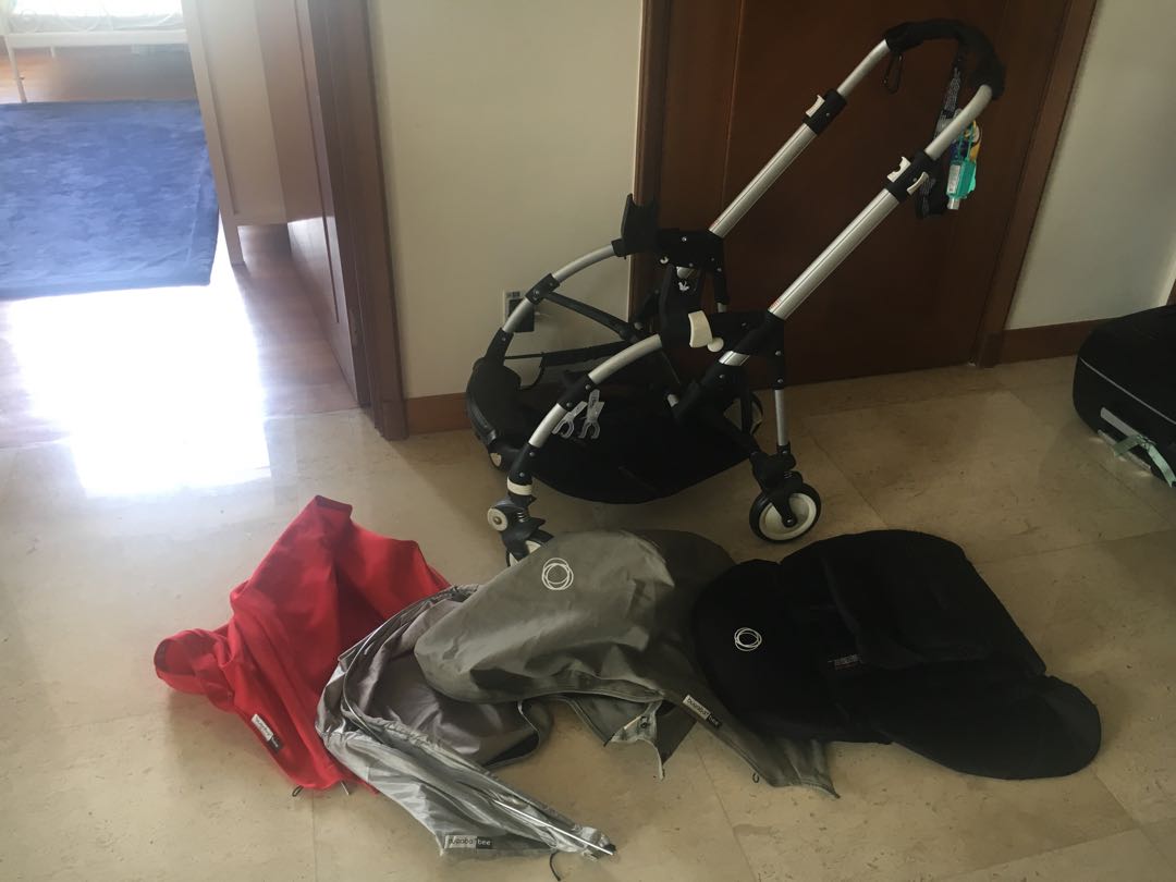 Bugaboo Bee 2009 Chassis Babies Kids Going Out Strollers on