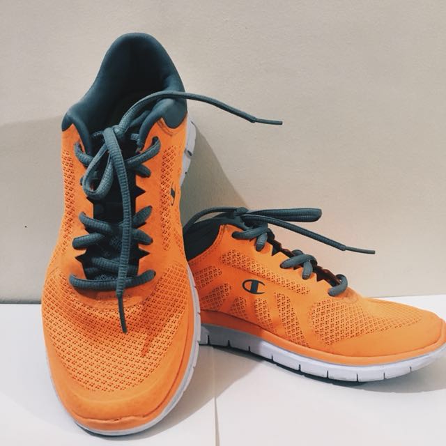 orange champion shoes