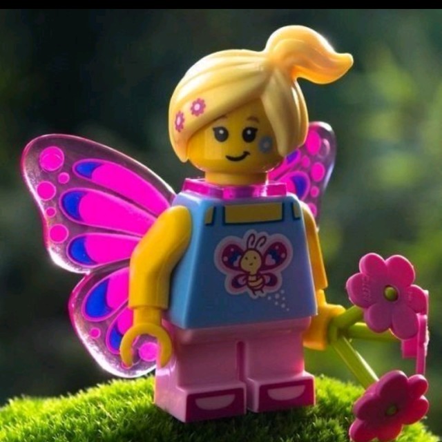 lego butterfly girl