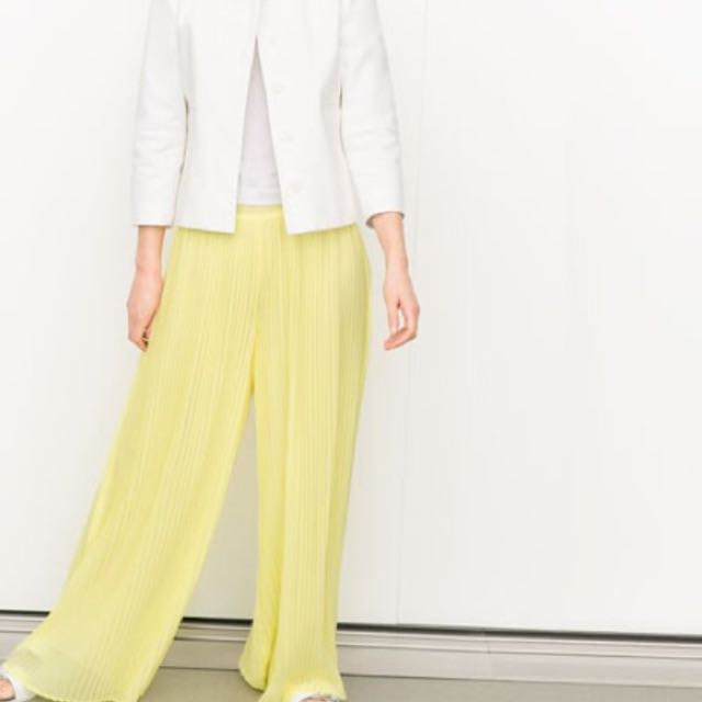 Light yellow trousers Outlet