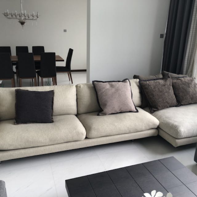 Long L Shaped Sofa For Sale Furniture Sofas On Carousell