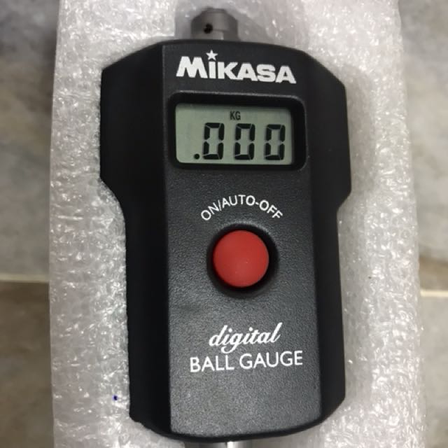 MIKASA AG500 Digital Ball Pressure Gauge, Sports Equipment, Exercise