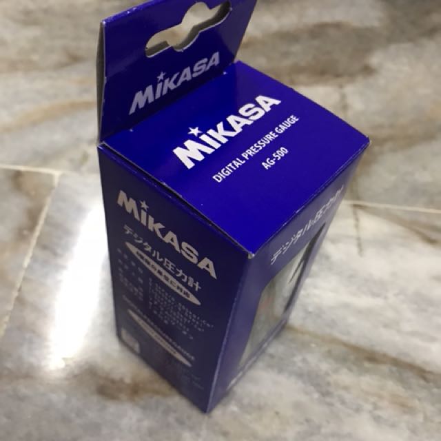 MIKASA AG500 Digital Ball Pressure Gauge, Sports Equipment, Exercise