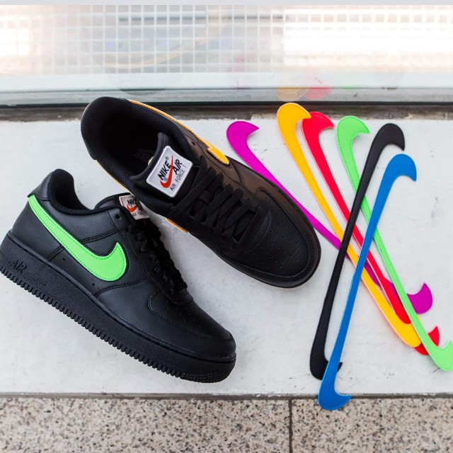 nike air force with changeable swoosh