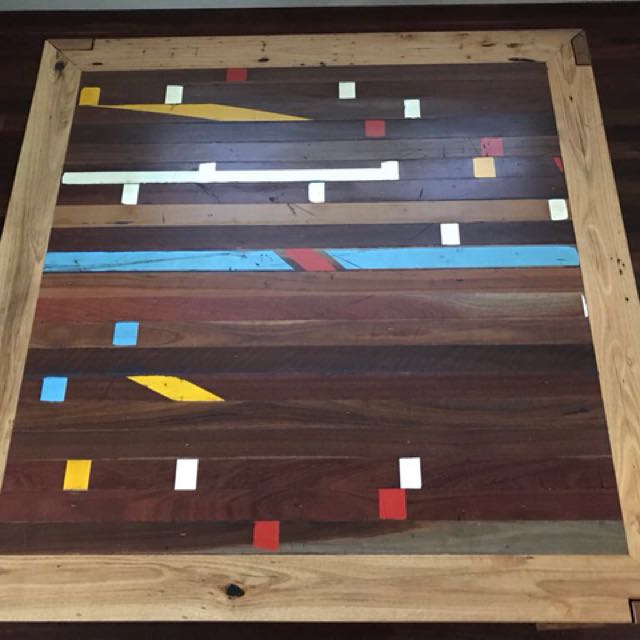 One Of A Kind Reclaimed Timber 8 Seater Dining Table Home