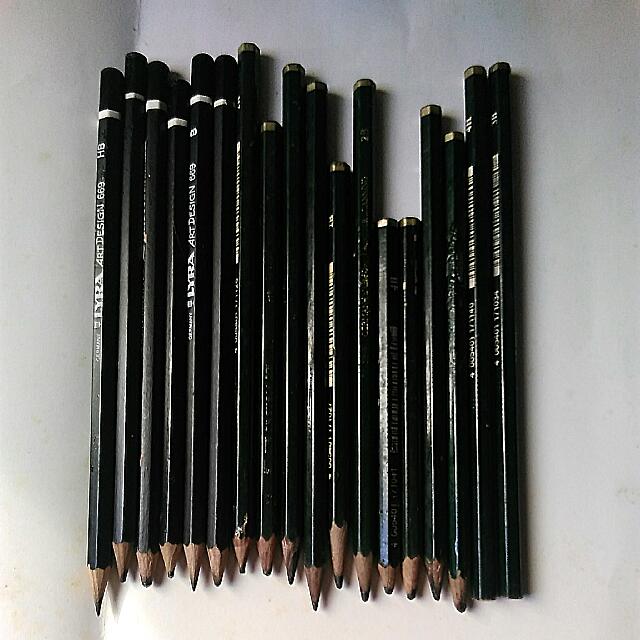 Pensil 6 Pcs Lyra 12 Pcs Faber Castell Books Stationery