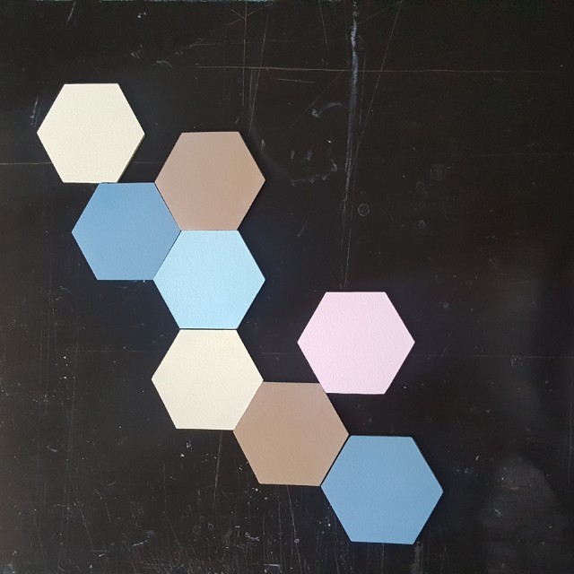 Personalized Hexagon Cork Board Tiles On Carou