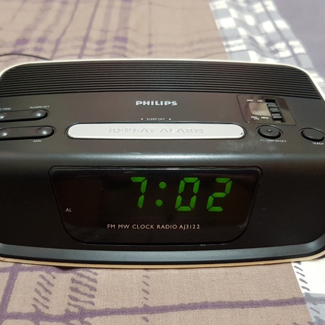 Philips Digital Clock, Furniture & Home Living, Home Decor, Clocks on ...