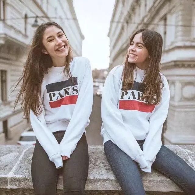 brandy melville paris sweatshirt